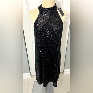Stunning Cable & Gauge small sequin Black Dress